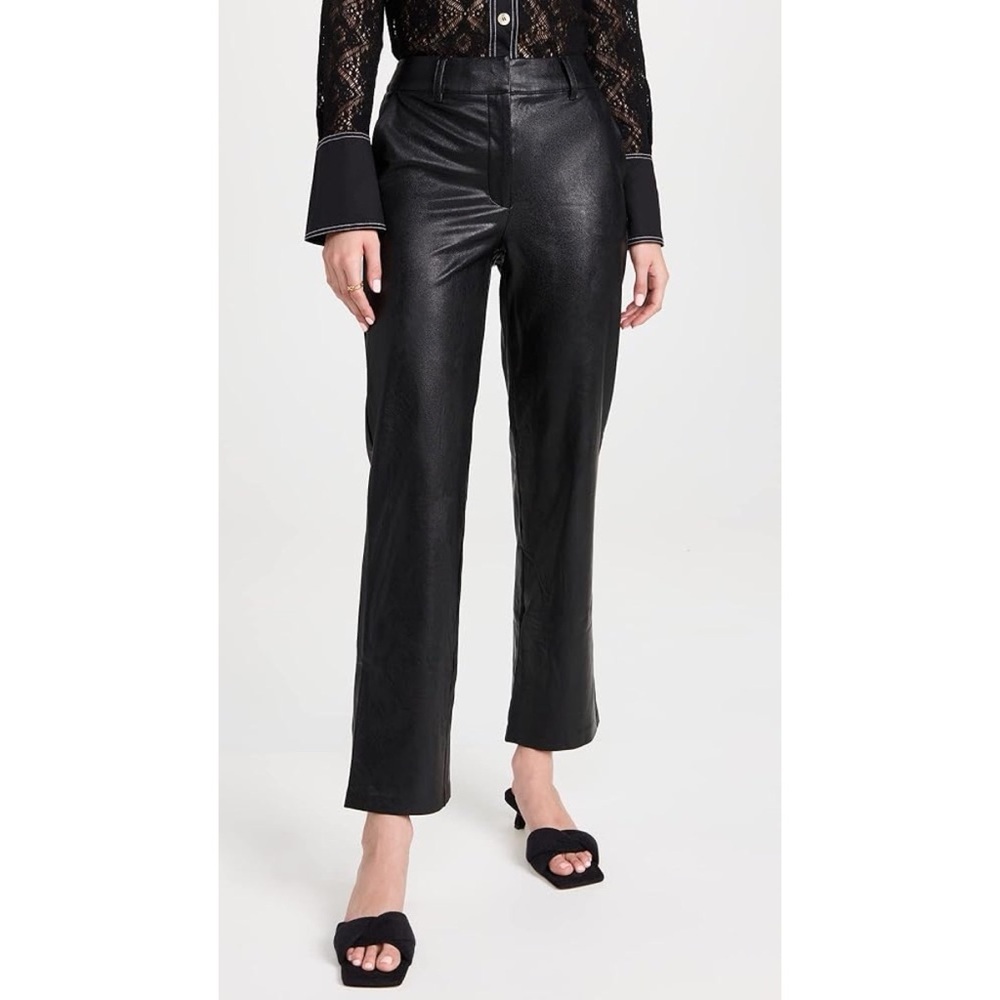 Commando Black Faux Leather Pants